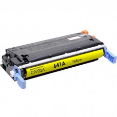 CARTOUCHE DE TONER LASER HP641A C9722A RECYCLÉE JAUNE