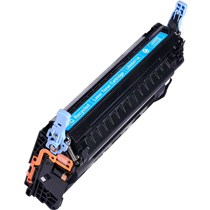 CARTOUCHE DE TONER LASER HP502A Q6471A RECYCLÉE CYAN