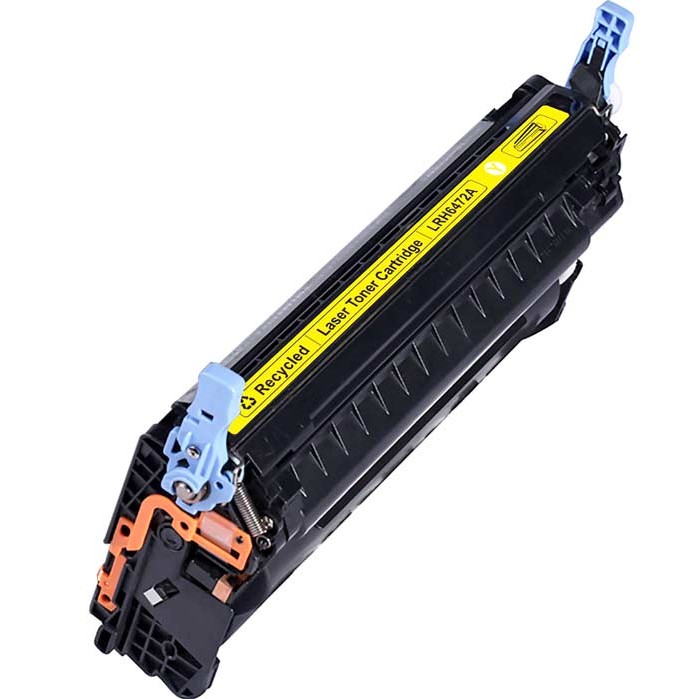 CARTOUCHE DE TONER LASER HP502A Q6472A RECYCLÉE JAUNE