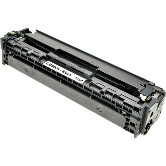 CARTOUCHE DE TONER LASER HP125A CB540A RECYCLÉE NOIR