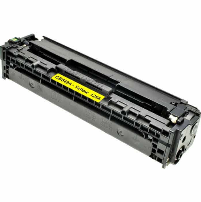 CARTOUCHE DE TONER LASER HP125A CB542A RECYCLÉE JAUNE