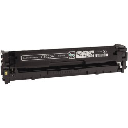 CARTOUCHE DE TONER LASER HP128A CE320A RECYCLÉE NOIR