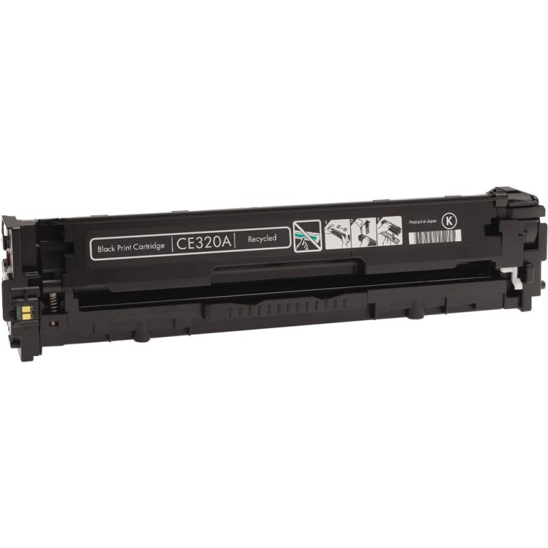 CARTOUCHE DE TONER LASER HP128A CE320A RECYCLÉE NOIR