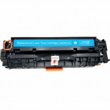 CARTOUCHE DE TONER LASER HP305A CE411A RECYCLÉE CYAN