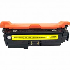 CARTOUCHE DE TONER LASER HP507A CE402A RECYCLÉE JAUNE