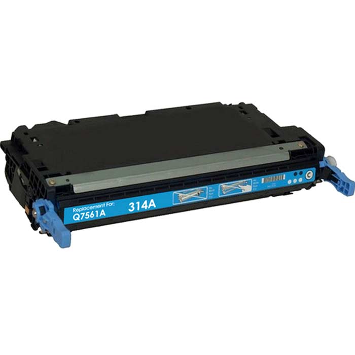 CARTOUCHE DE TONER LASER HP314A Q7561A COMPATIBLE CYAN