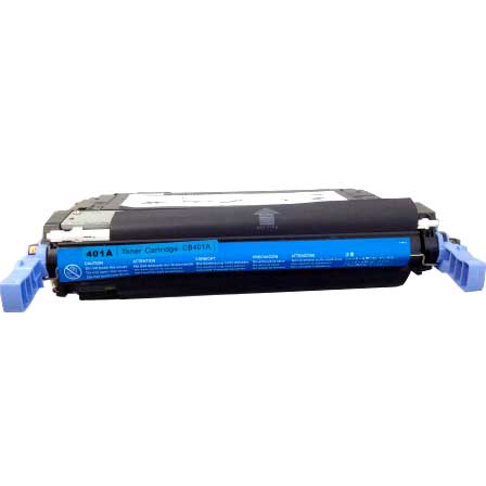 CARTOUCHE DE TONER LASER HP642A CB401A RECYCLÉE CYAN