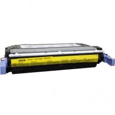 CARTOUCHE DE TONER LASER HP642A CB402A RECYCLÉE JAUNE