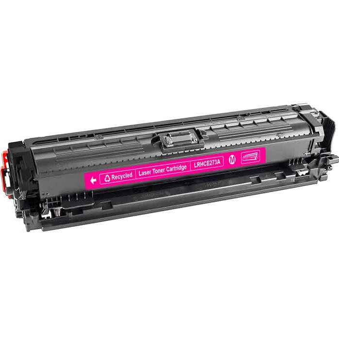 CARTOUCHE DE TONER LASER HP650A CE273A RECYCLÉE MAGENTA