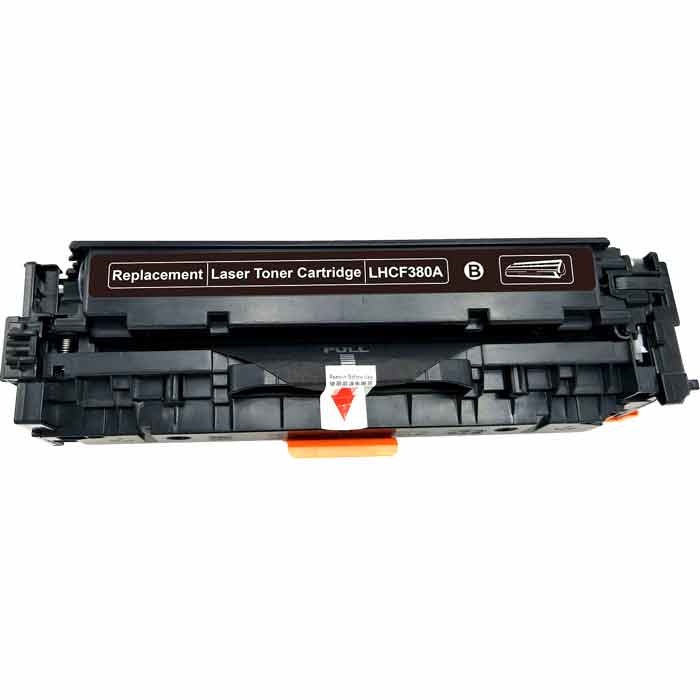 CARTOUCHE DE TONER LASER HP312A CF380A RECYCLÉE NOIR