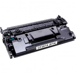 CARTOUCHE DE TONER LASER HP87A CF287A COMPATIBLE NOIR