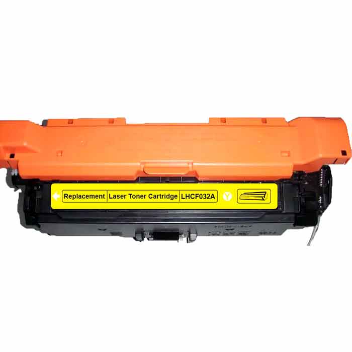CARTOUCHE DE TONER LASER HP646A CF032A COMPATIBLE JAUNE