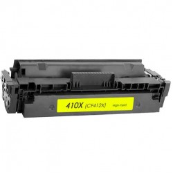 CARTOUCHE DE TONER LASER HP410X CF412X COMPATIBLE JAUNE