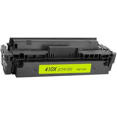 CARTOUCHE DE TONER LASER HP410X CF412X RECYCLÉE JAUNE