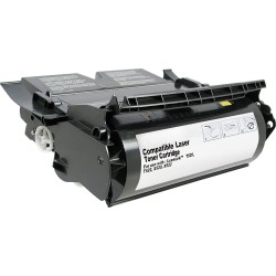 CARTOUCHE DE TONER LASER LEXMARK 12A6735 12A6835 LASER RECYCLÉE NOIR