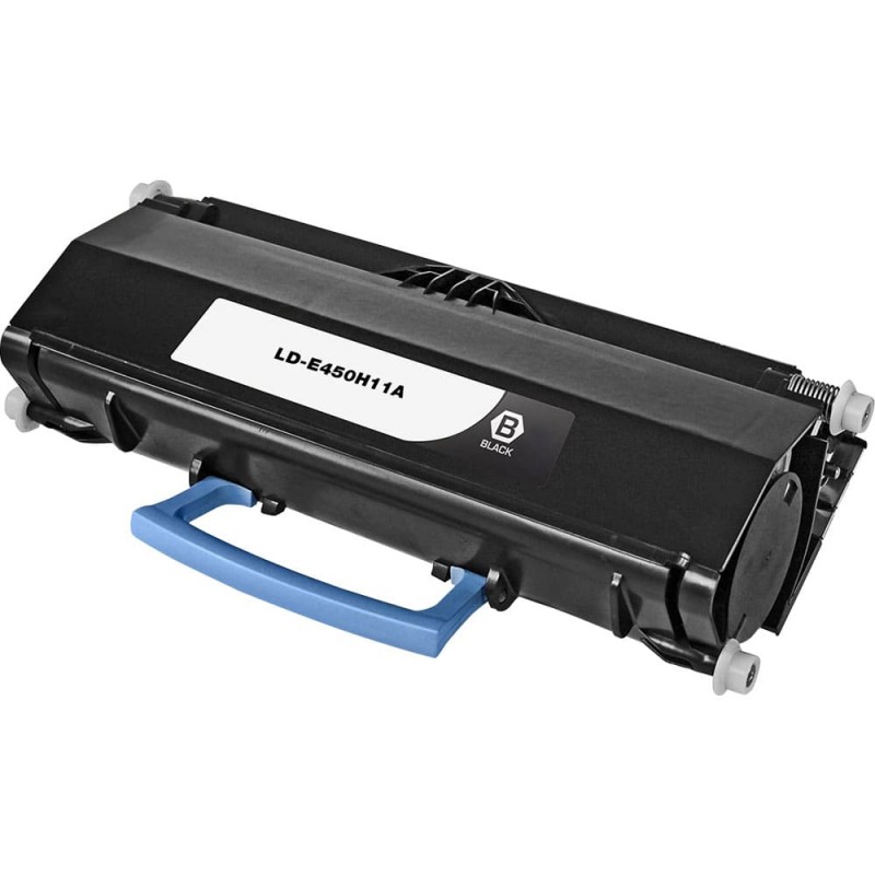 CARTOUCHE DE TONER LASER LEXMARK E450H11A RECYCLÉE NOIR