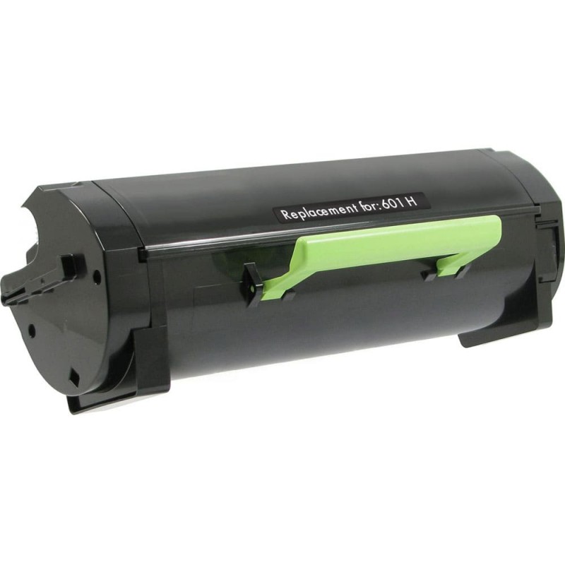 CARTOUCHE DE TONER LASER LEXMARK 601H 60F1H00 RECYCLÉE NOIR