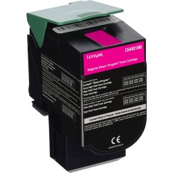 CARTOUCHE DE TONER LASER LEXMARK C544X1MG RECYCLÉE MAGENTA