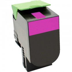 CARTOUCHE DE TONER LASER LEXMARK 701XM RECYCLÉE MAGENTA