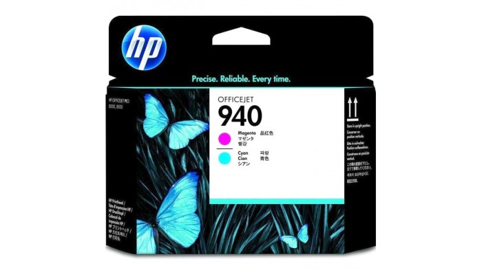 TETE D`IMPRESSION HP C4901A ORIGINALE CYAN/MAGENTA