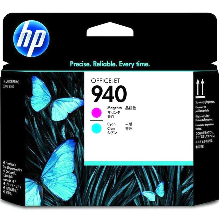 TETE D`IMPRESSION HP C4901A ORIGINALE CYAN/MAGENTA