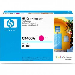 CARTOUCHE DE TONER LASER HP642A CB403A ORIGINALE MAGENTA