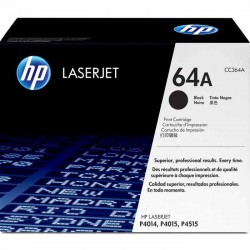 CARTOUCHE DE TONER LASER HP64A CC364A ORIGINALE NOIR