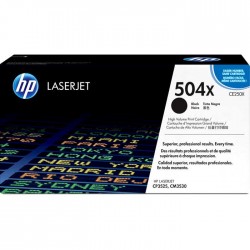 CARTOUCHE DE TONER LASER HP504X CE250X ORIGINALE NOIR