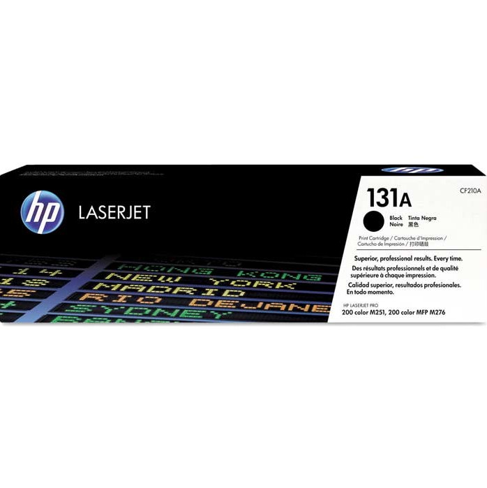 CARTOUCHE DE TONER LASER HP131A CF210A ORIGINALE NOIR