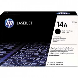 CARTOUCHE DE TONER LASER HP14A CF214A ORIGINALE NOIR