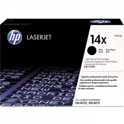 CARTOUCHE DE TONER LASER HP14X CF214X ORIGINALE NOIR