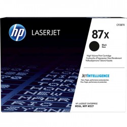 CARTOUCHE DE TONER LASER HP87X CF287X ORIGINALE NOIR