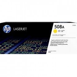 CARTOUCHE DE TONER LASER HP508A CF362A ORIGINALE JAUNE