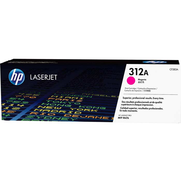CARTOUCHE DE TONER LASER HP312A CF383A ORIGINALE MAGENTA