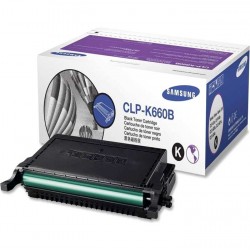CARTOUCHE DE TONER LASER SAMSUNG CLP-K660B ORIGINALE NOIR