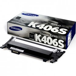 CARTOUCHE DE TONER LASER SAMSUNG CLT-K406S ORIGINALE NOIR
