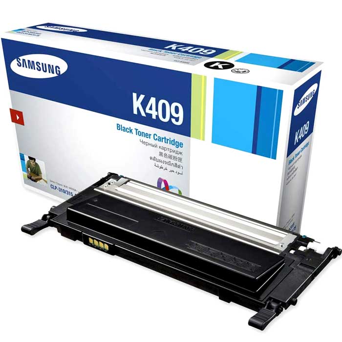 CARTOUCHE DE TONER LASER SAMSUNG CLT-K409S ORIGINALE NOIR