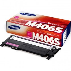 CARTOUCHE DE TONER LASER SAMSUNG CLT-M406S ORIGINALE MAGENTA