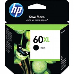 CARTOUCHE JET D'ENCRE HP60XL CC641WN ORIGINALE NOIR