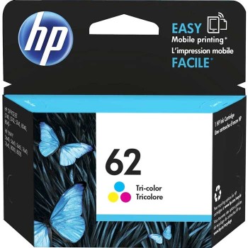 CARTOUCHE JET D'ENCRE HP62 C2P06AN ORIGINALE COULEUR