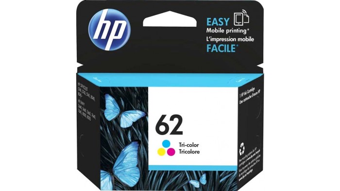 CARTOUCHE JET D'ENCRE HP62 C2P06AN ORIGINALE COULEUR
