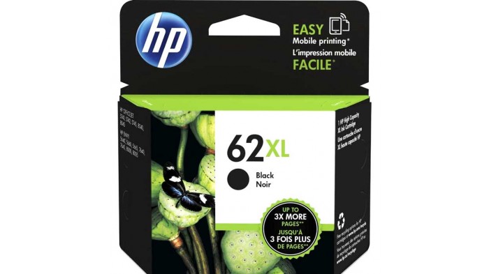 CARTOUCHE JET D'ENCRE HP62XL C2P05AN ORIGINALE NOIR