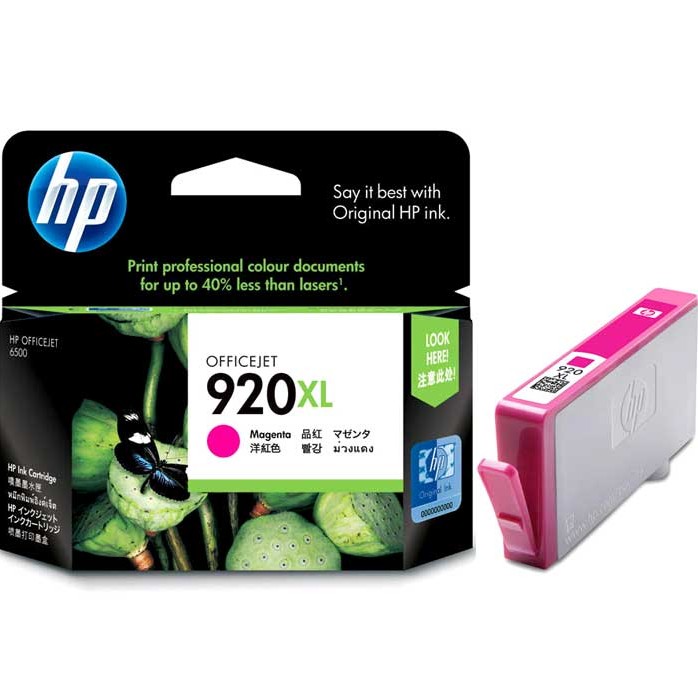 CARTOUCHE JET D'ENCRE HP920XL CD973AC ORIGINALE MAGENTA