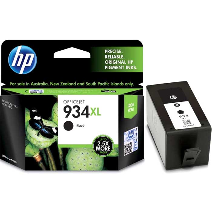 CARTOUCHE JET D'ENCRE HP934XL C2P23AN ORIGINALE NOIR