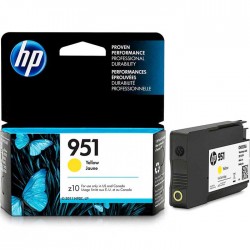CARTOUCHE JET D'ENCRE HP951 CN052AC ORIGINALE JAUNE