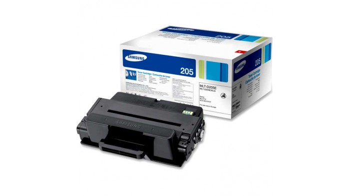 CARTOUCHE DE TONER LASER SAMSUNG MLT-D205E ORIGINALE NOIR