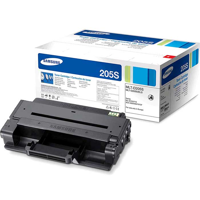 CARTOUCHE DE TONER LASER SAMSUNG MLT-D205S ORIGINALE NOIR