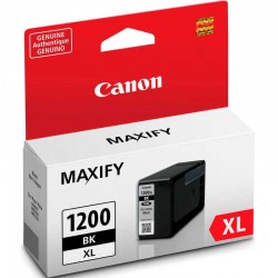 CARTOUCHE JET D'ENCRE CANON PGI-1200XLBK ORIGINALE NOIR