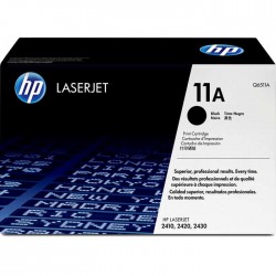 CARTOUCHE DE TONER LASER HP11A Q6511A ORIGINALE NOIR