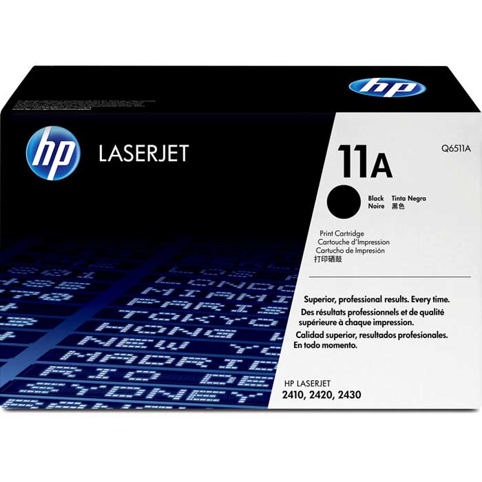 CARTOUCHE DE TONER LASER HP11A Q6511A ORIGINALE NOIR